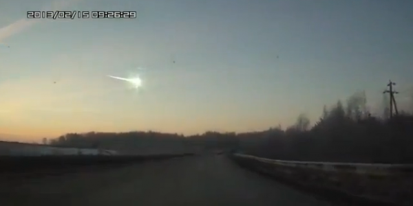 Meteorite fall in Chelyabinsk